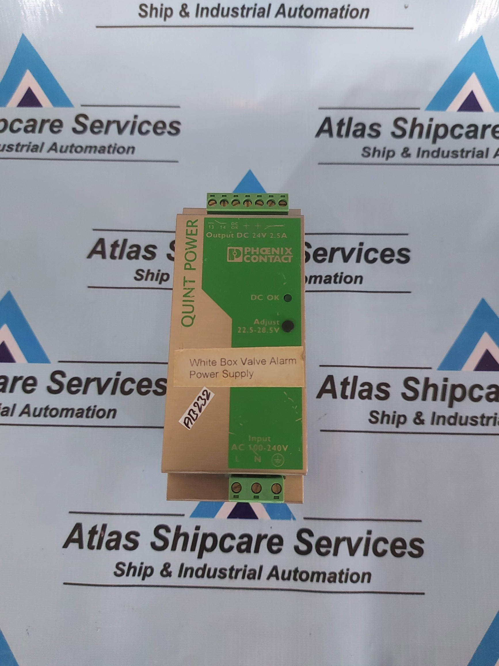 PHOENIX CONTACT QUINT-PS-100-240AC/24DC/2,5 2938578 POWER SUPPLY UNIT